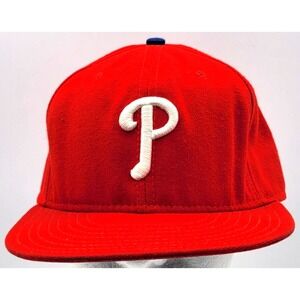 PHILADELPHIA PHILLIES‎ HAT CAP FITTED NEW ERA 59FIFTY MLB BASEBALL MEN 7 5/8